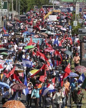 Nicaragüenses conmemoran el 162 aniversario de la Batalla de San Jacinto
