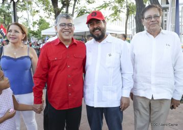 Nicaragüenses conmemoran el 162 aniversario de la Batalla de San Jacinto