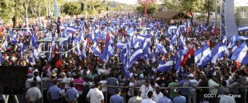 Nicaragüenses conmemoran el 162 aniversario de la Batalla de San Jacinto