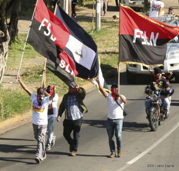 Nicaragüenses conmemoran el 162 aniversario de la Batalla de San Jacinto