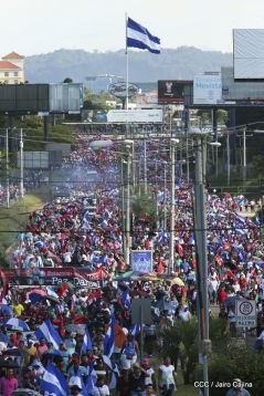 Nicaragüenses conmemoran el 162 aniversario de la Batalla de San Jacinto