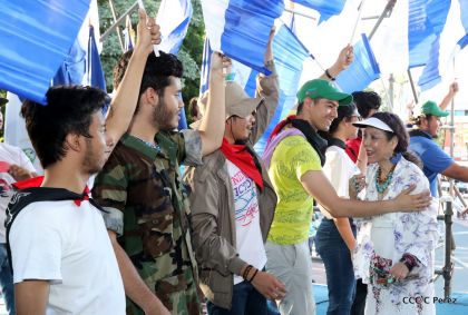 Nicaragüenses conmemoran el 162 aniversario de la Batalla de San Jacinto