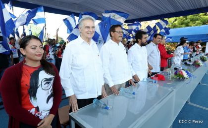 Nicaragüenses conmemoran el 162 aniversario de la Batalla de San Jacinto