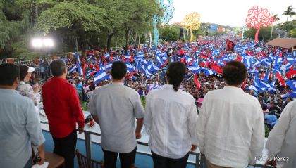Nicaragüenses conmemoran el 162 aniversario de la Batalla de San Jacinto