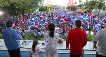 Nicaragüenses conmemoran el 162 aniversario de la Batalla de San Jacinto