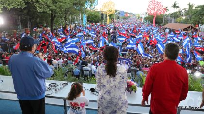Nicaragüenses conmemoran el 162 aniversario de la Batalla de San Jacinto