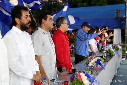 Nicaragüenses conmemoran el 162 aniversario de la Batalla de San Jacinto