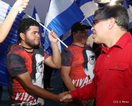 Nicaragüenses conmemoran el 162 aniversario de la Batalla de San Jacinto