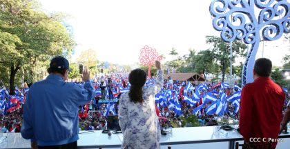 Nicaragüenses conmemoran el 162 aniversario de la Batalla de San Jacinto