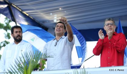 Nicaragüenses conmemoran el 162 aniversario de la Batalla de San Jacinto