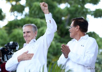 Nicaragüenses conmemoran el 162 aniversario de la Batalla de San Jacinto