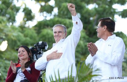 Nicaragüenses conmemoran el 162 aniversario de la Batalla de San Jacinto
