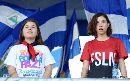 Nicaragüenses conmemoran el 162 aniversario de la Batalla de San Jacinto