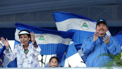 Nicaragüenses conmemoran el 162 aniversario de la Batalla de San Jacinto