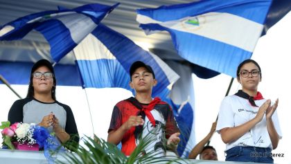 Nicaragüenses conmemoran el 162 aniversario de la Batalla de San Jacinto