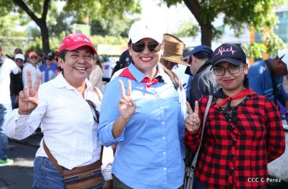 Nicaragüenses conmemoran el 162 aniversario de la Batalla de San Jacinto