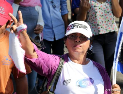 Nicaragüenses conmemoran el 162 aniversario de la Batalla de San Jacinto