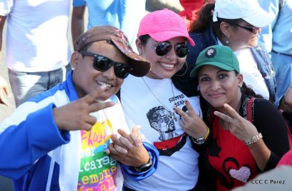 Nicaragüenses conmemoran el 162 aniversario de la Batalla de San Jacinto