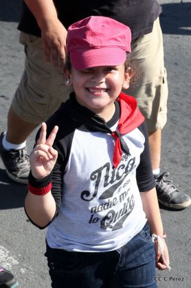 Nicaragüenses conmemoran el 162 aniversario de la Batalla de San Jacinto