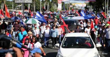 Nicaragüenses conmemoran el 162 aniversario de la Batalla de San Jacinto