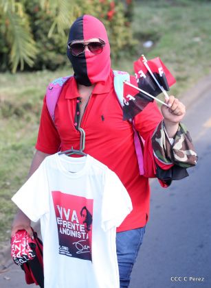 Nicaragüenses conmemoran el 162 aniversario de la Batalla de San Jacinto