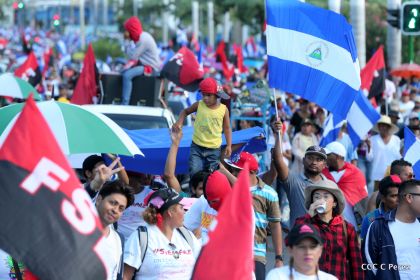 Nicaragüenses conmemoran el 162 aniversario de la Batalla de San Jacinto