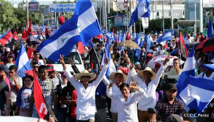 Nicaragüenses conmemoran el 162 aniversario de la Batalla de San Jacinto