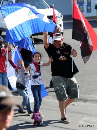 Nicaragüenses conmemoran el 162 aniversario de la Batalla de San Jacinto