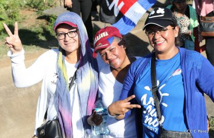 Nicaragüenses conmemoran el 162 aniversario de la Batalla de San Jacinto