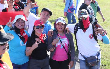 Nicaragüenses conmemoran el 162 aniversario de la Batalla de San Jacinto