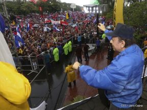Nicaragüenses ratifican que quieren Justicia, Trabajo y Paz