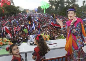 Nicaragüenses ratifican que quieren Justicia, Trabajo y Paz