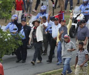 Nicaragüenses ratifican que quieren Justicia, Trabajo y Paz