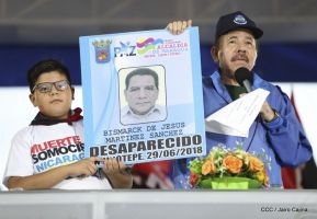 Nicaragüenses ratifican que quieren Justicia, Trabajo y Paz