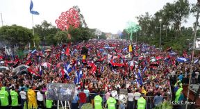 Nicaragüenses ratifican que quieren Justicia, Trabajo y Paz