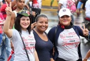 Nicaragüenses ratifican que quieren Justicia, Trabajo y Paz