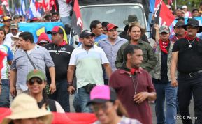 Nicaragüenses ratifican que quieren Justicia, Trabajo y Paz