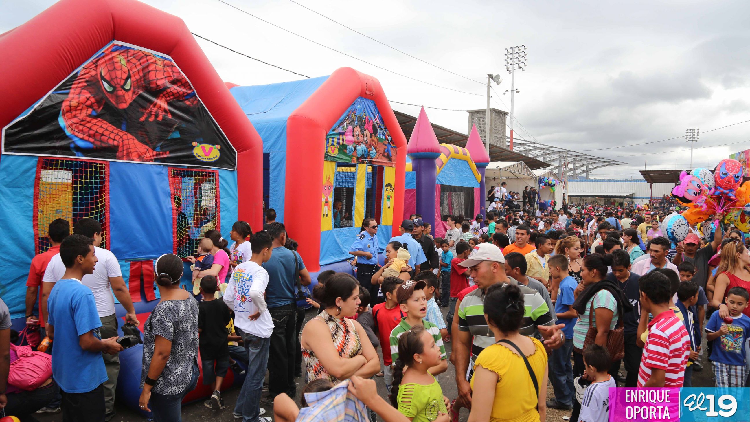 Niñez continúa divirtiéndose en Parque de la Niñez Feliz