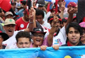 Nicaragüenses ratifican que quieren Justicia, Trabajo y Paz