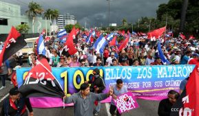 Nicaragüenses ratifican que quieren Justicia, Trabajo y Paz