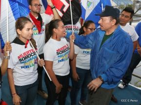 Nicaragüenses ratifican que quieren Justicia, Trabajo y Paz