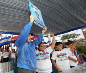 Nicaragüenses ratifican que quieren Justicia, Trabajo y Paz