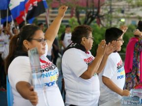 Nicaragüenses ratifican que quieren Justicia, Trabajo y Paz