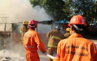 Simulacro de Desastre en Mercado Roberto Huembes