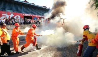 Simulacro de Desastre en Mercado Roberto Huembes