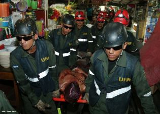 Simulacro de Desastre en Mercado Roberto Huembes