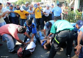 Simulacro de Desastre en Mercado Roberto Huembes