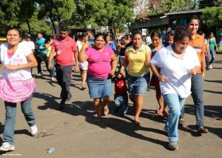 Simulacro de Desastre en Mercado Roberto Huembes
