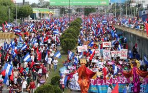 Caminata por la Paz, Justicia y Vida ¡Muerte al Somocismo!