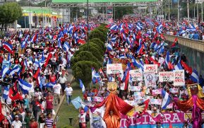 Caminata por la Paz, Justicia y Vida ¡Muerte al Somocismo!
